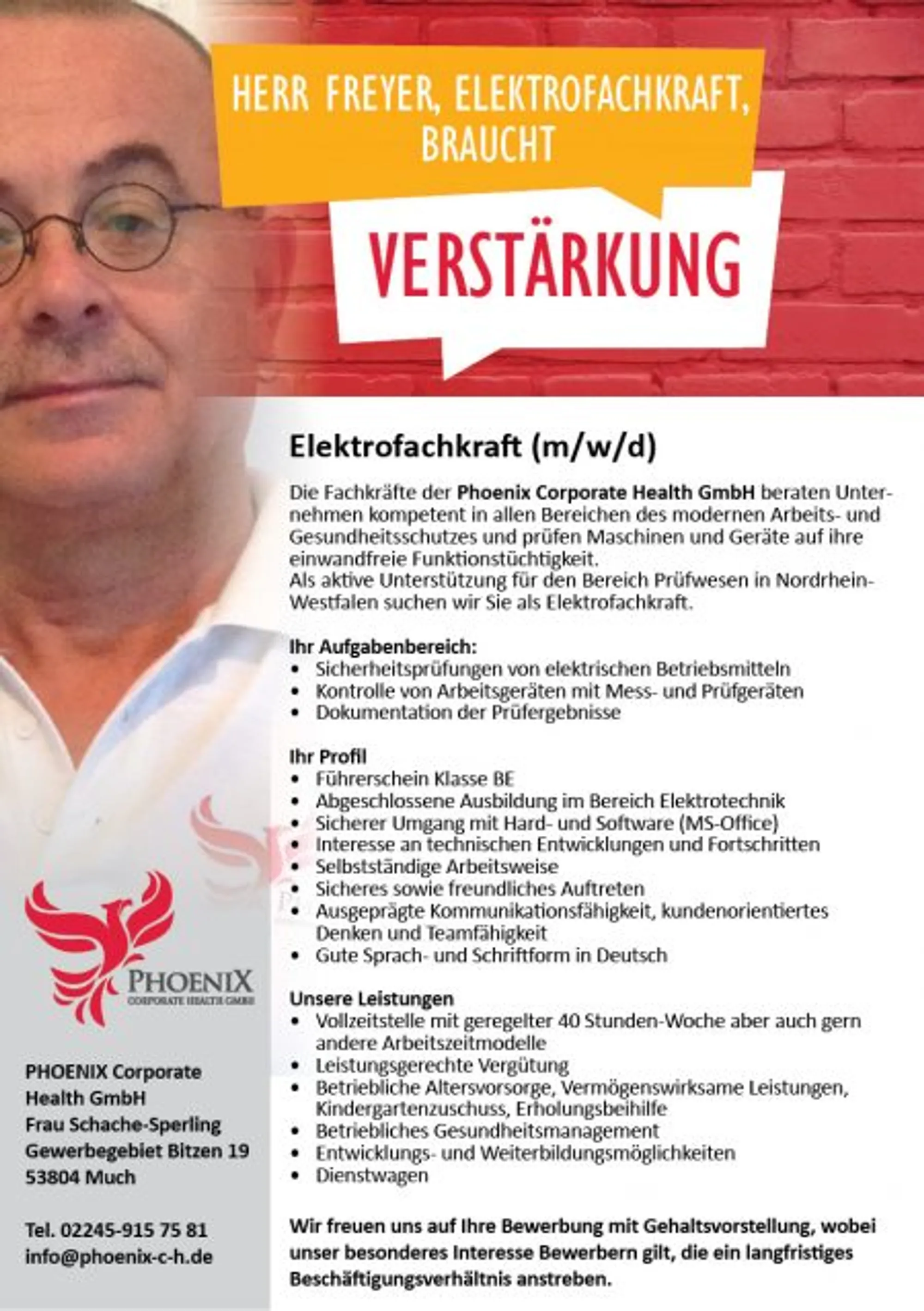 Eigenverantwortliche Elektrofachkraft (m/w/d)